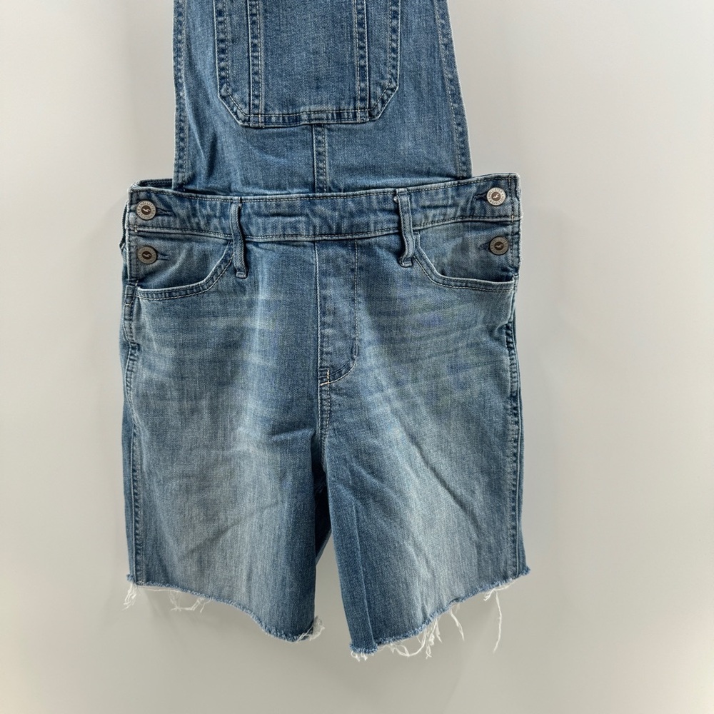Hollister Boyfriend Overalls Medium Wash Size Small - Picture 3 of 7